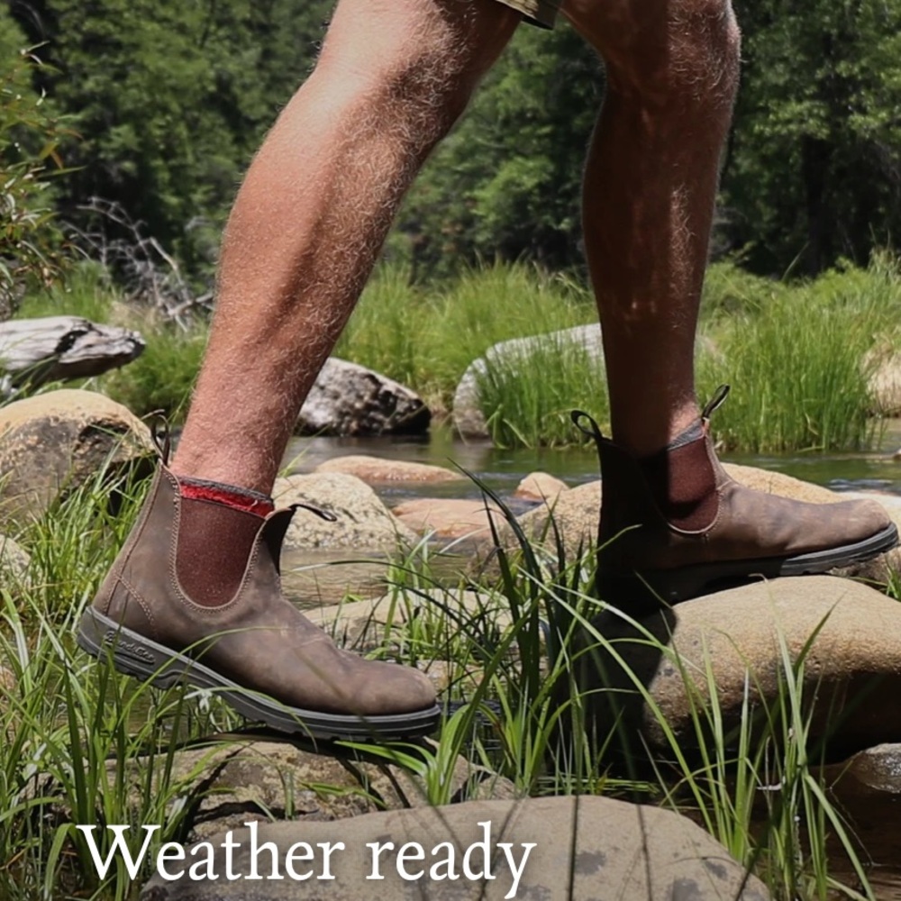 NWT/NWB BLUNDSTONE BOOTS Women’s 585 Rustic Brown - Picture 10 of 12